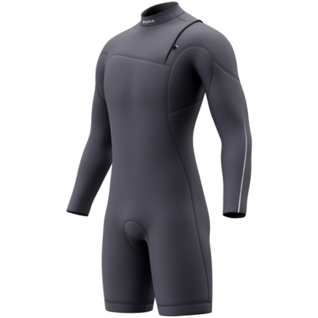 2026 Mystic Heren The One 3/2mm Ritssluiting-vrij Lange Mouwen Shorty Wetsuit 35000.260061 - Dark Navy